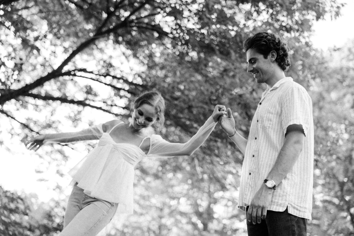 Newfields Engagement Session28