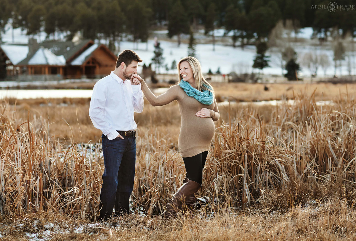 Denver Maternity Photographer Evergreen Lake House