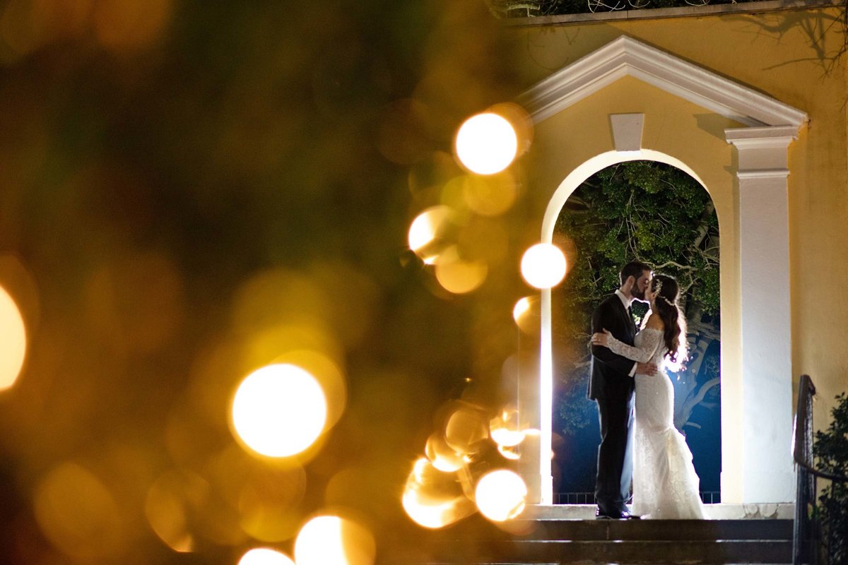 Wedding night photos taken at The Mansion at Oyster Bay