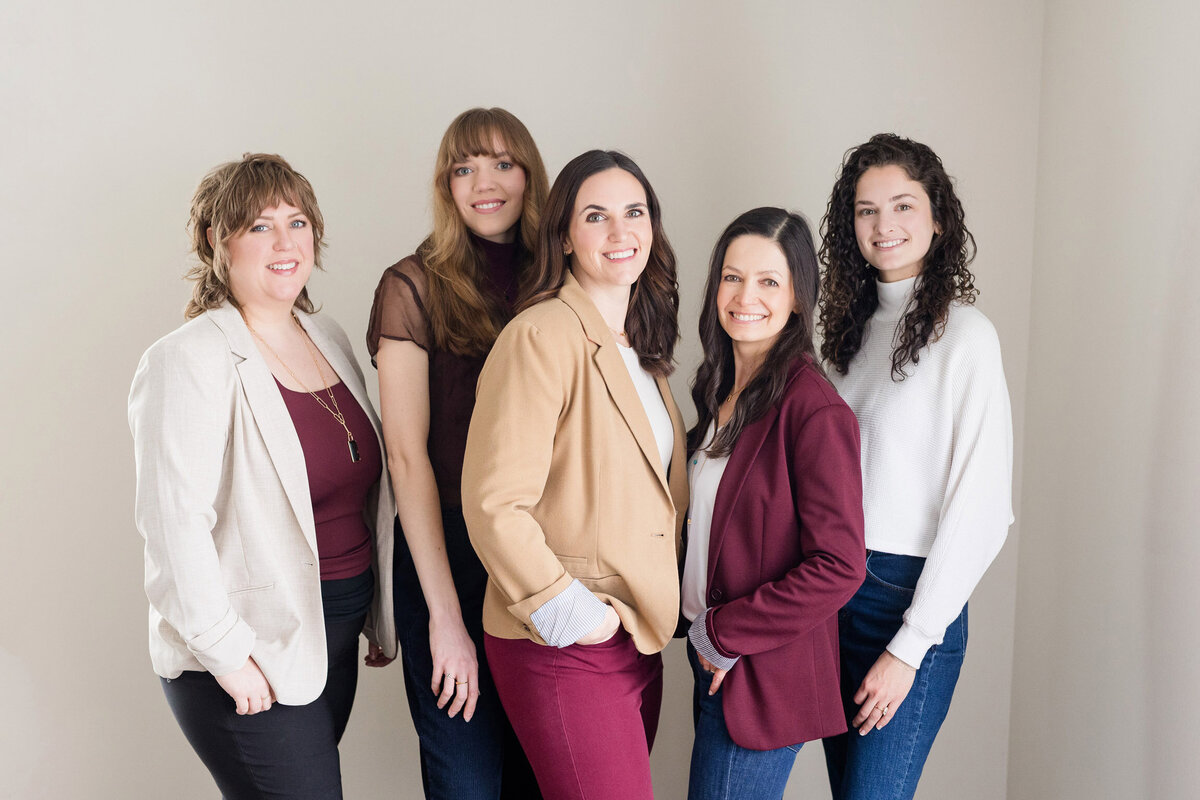 The Eau Claire Acupuncture team smiling.
