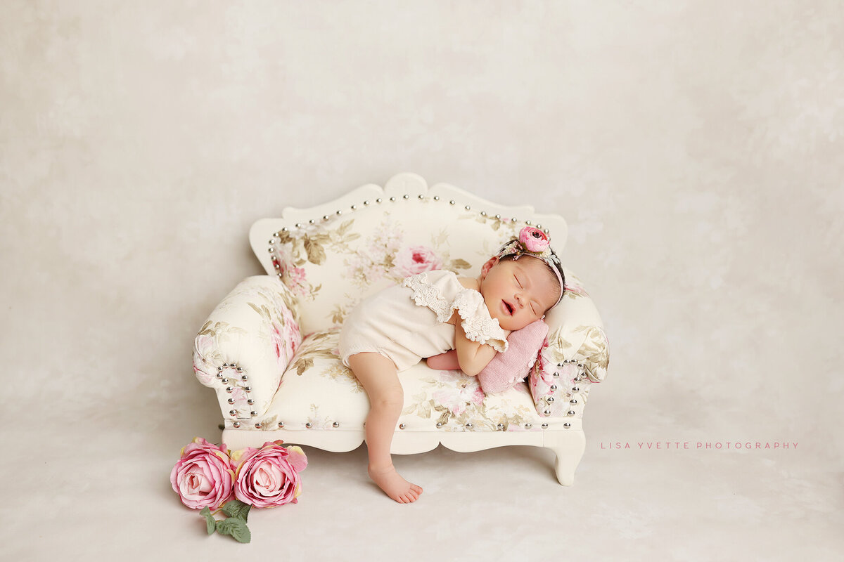 Newborn Floral Chair