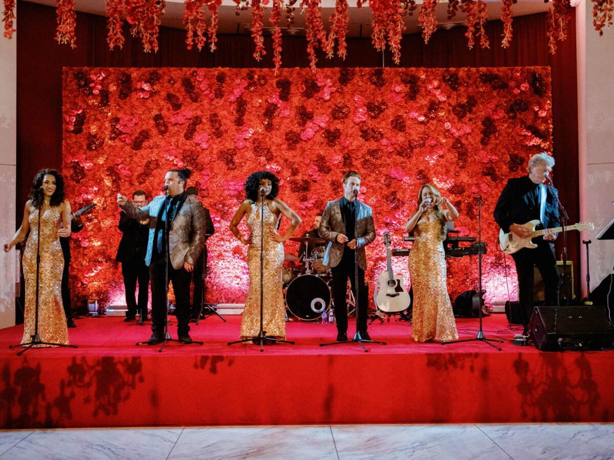 Miami Faena Wedding Band Performing