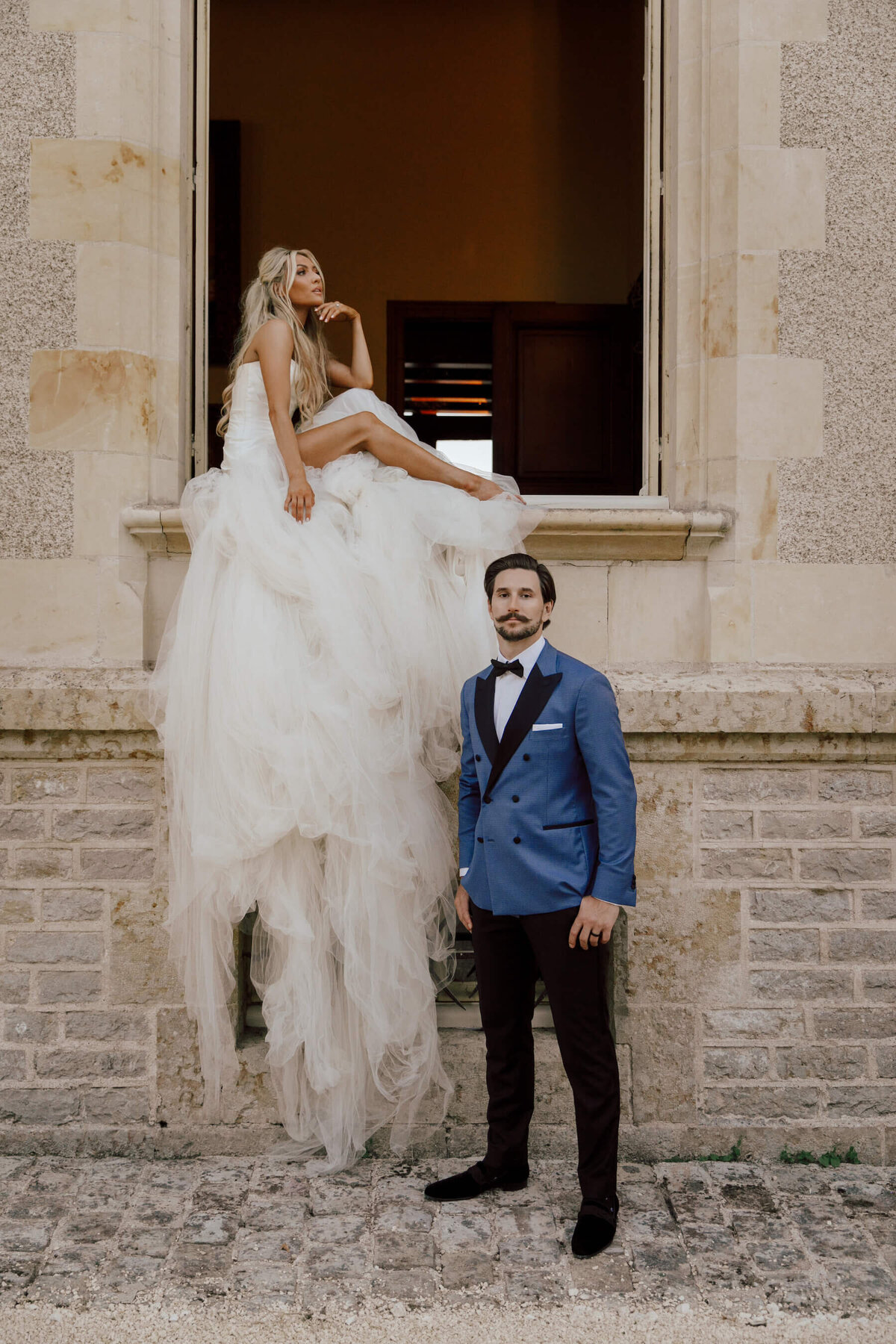Erin Alvey Filip Forsberg marry at private castle in France