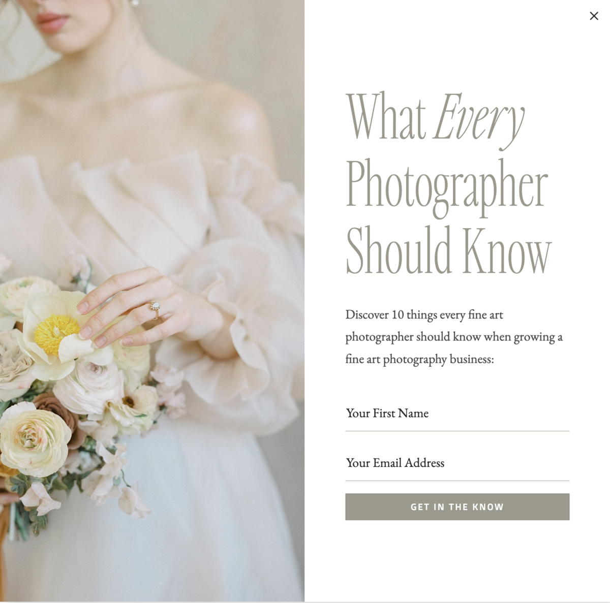 Branded Flodesk email templates for photographers and creatives, including newsletters and opt-in forms to enhance your email marketing strategy.