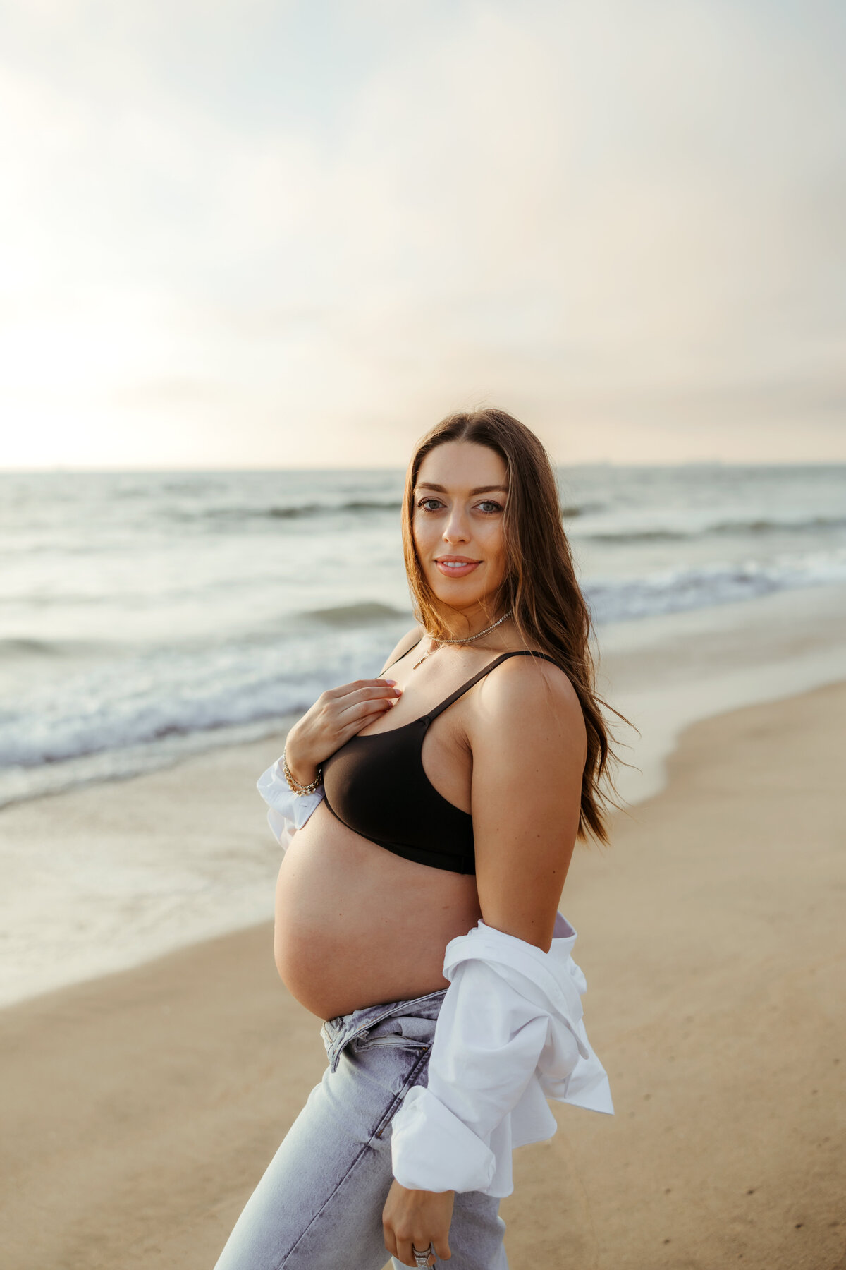 hermosa beach maternity photographer 33