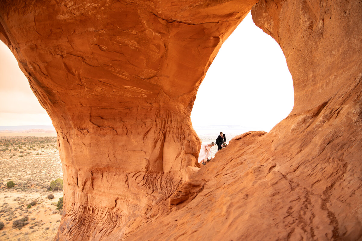 MOAB Utah Dead Horse State Park Elopement and Wedding Photographer