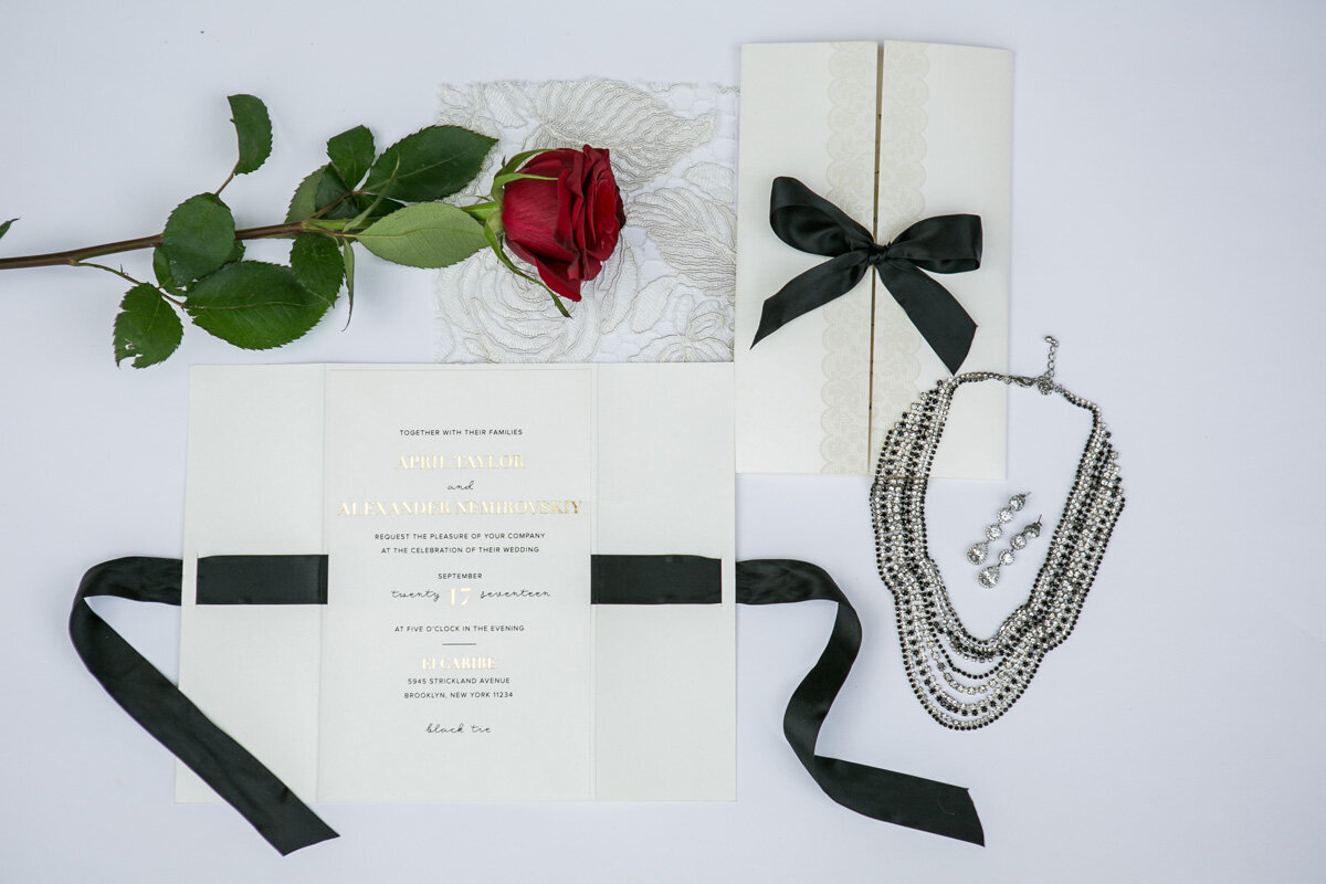 wedding stationery custom invitation suite plume and stone 16