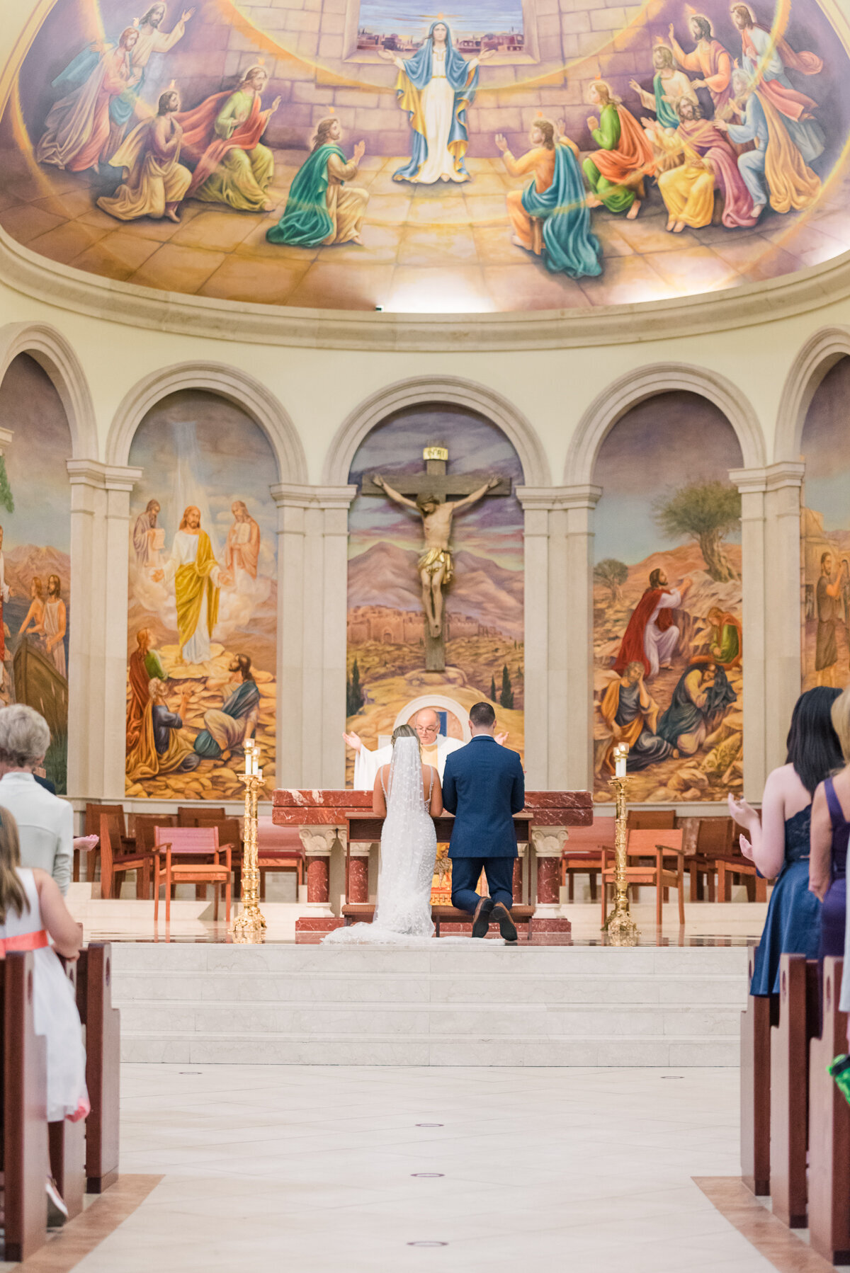 Miranda & Christian St James Cathedral Orlando Wedding | Lisa Marshall Photography