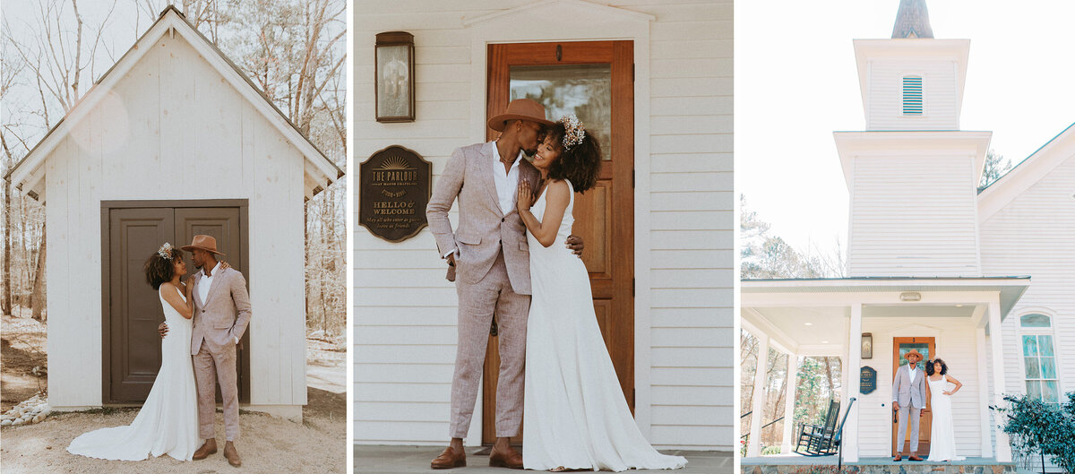 Sophisticated Wedding at The Parlour at Manns Chapel