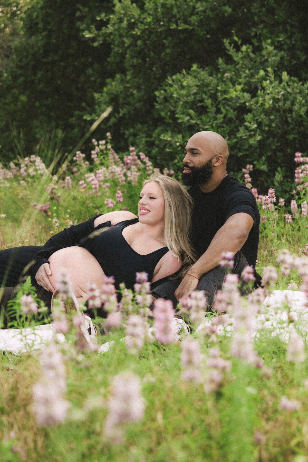 Couples maternity photos