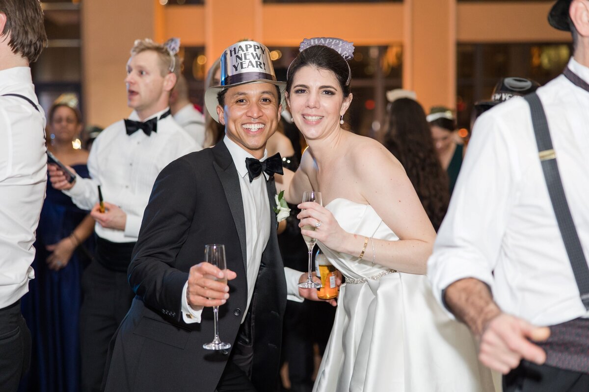 Event-Planning-DC-wedding-Intercontinental-Wharf-New-Years-Eve-Kristen-Gardner-Photography-party-hats-champagne