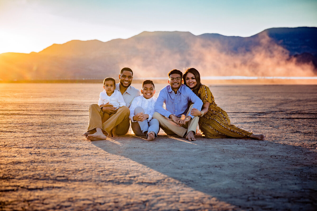 Family Photographer Dry bed lake