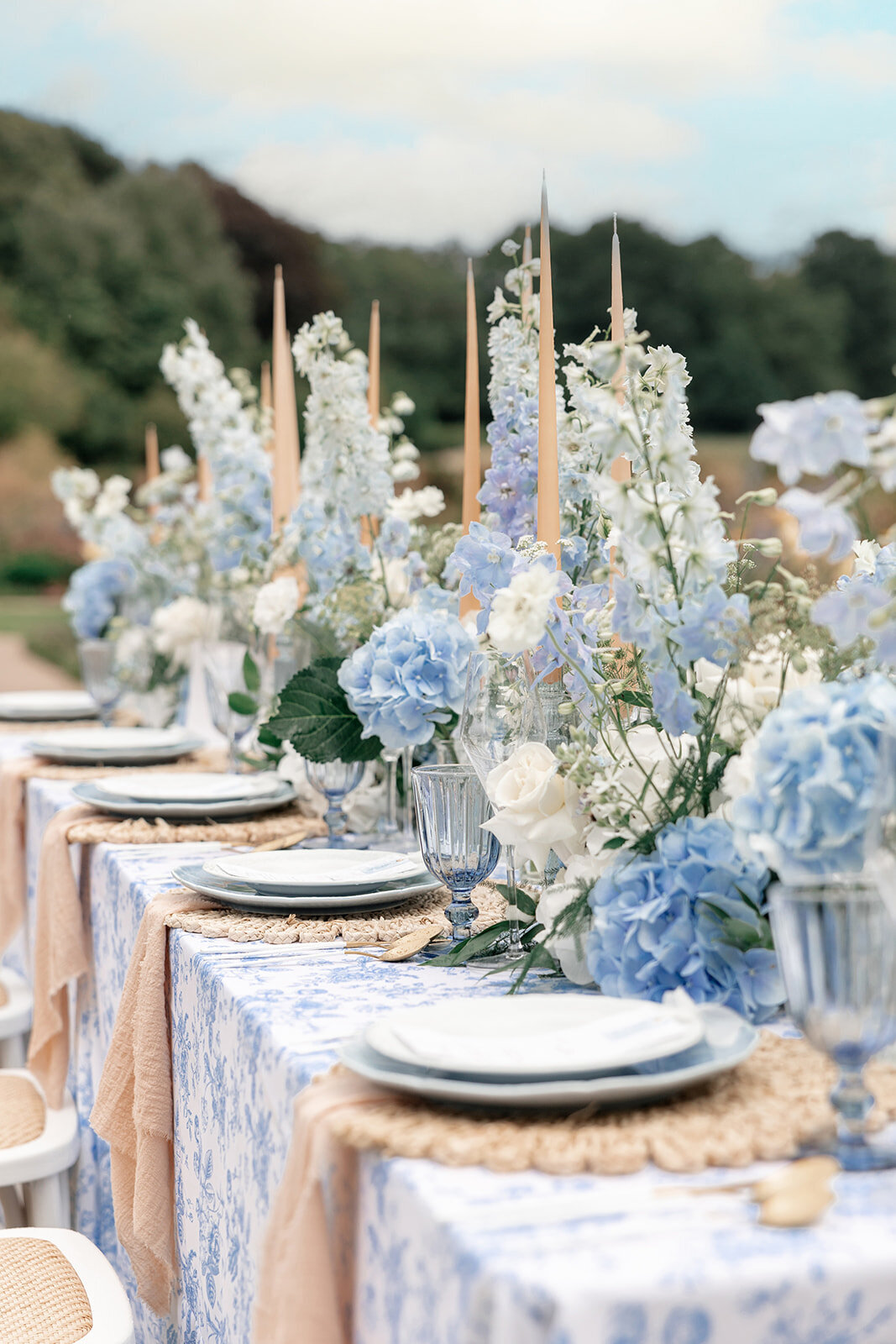 Wedding table styling and design