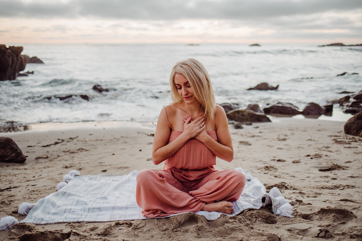 Life Coach photography branding session in orange county