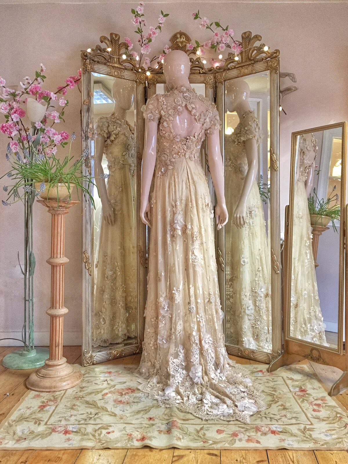 Lotis-champagne-floral-lace-wedding-dress-JoanneFlemingDesign-6