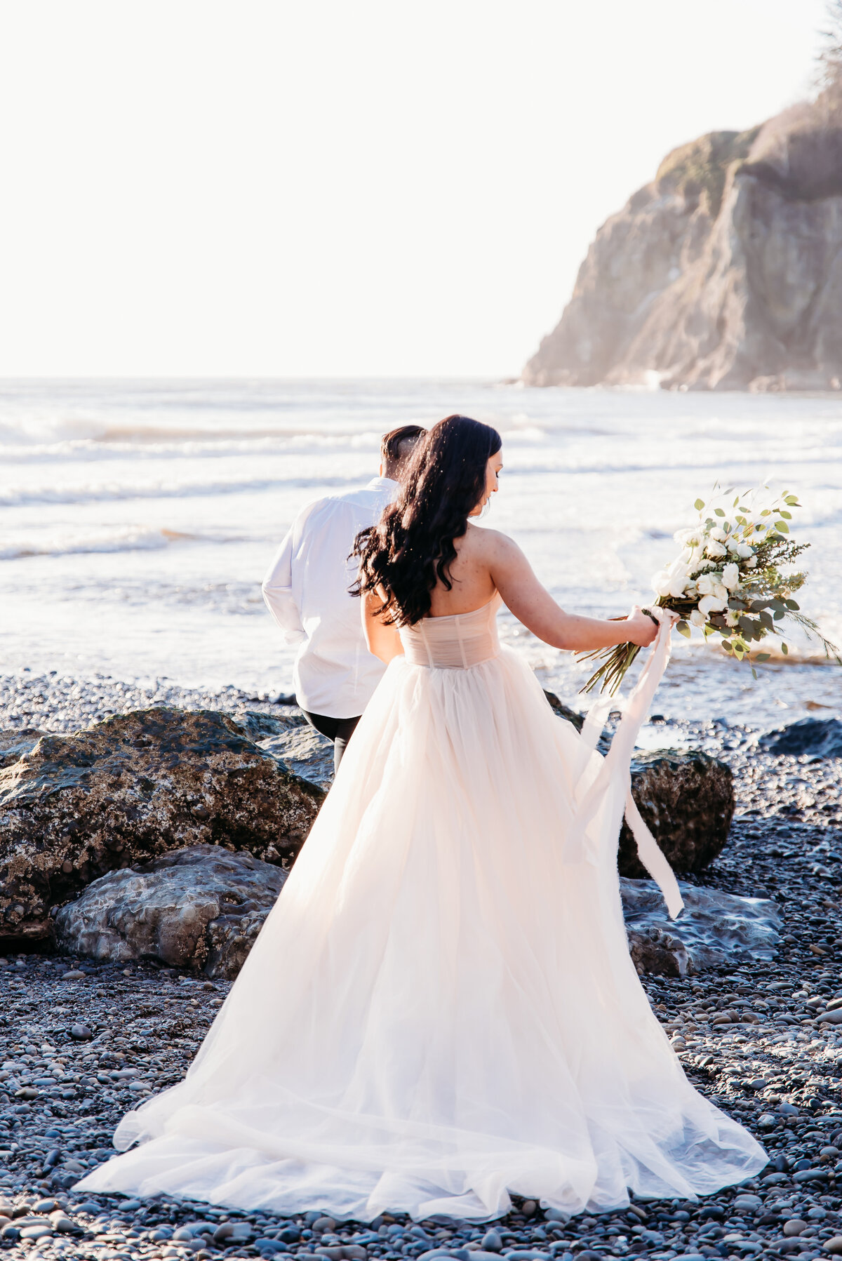 Olympic National Park Ruby Beach Wedding and Elopement Photographer Washington State