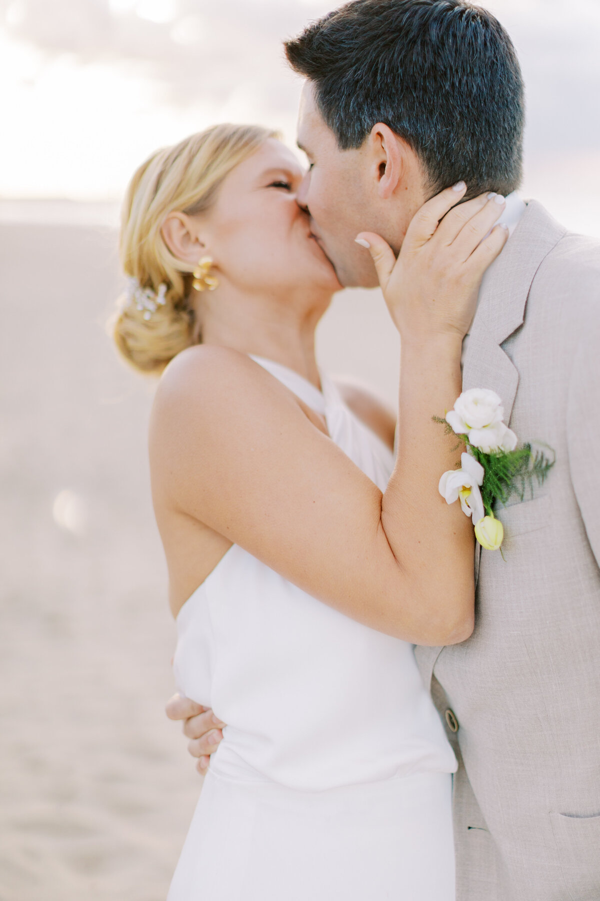 Katherine & Jean-Louis wedding - LDR Ph-760 Hotel de Blanke Top Beachclub Moio Strand Beach Wedding