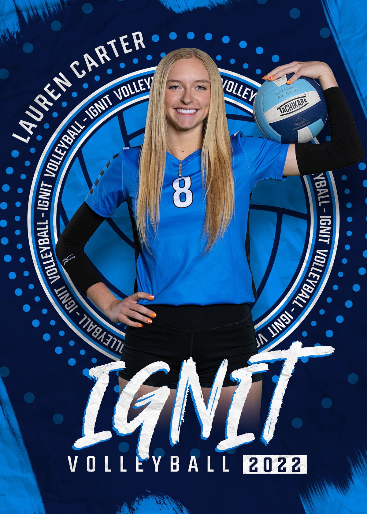 Lauren Carter 2 5x7 Individual