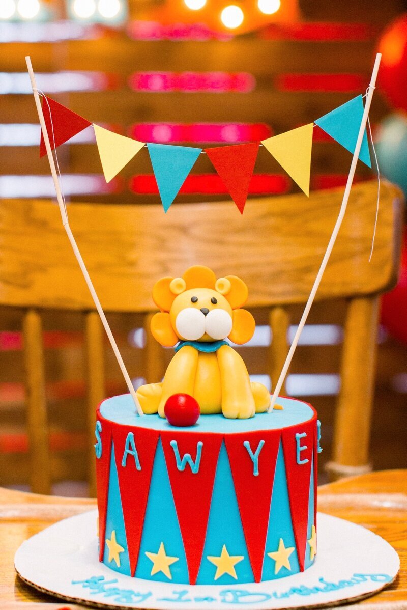 Circus Themed 1st Birthday Indianapolis Party Planner_0127