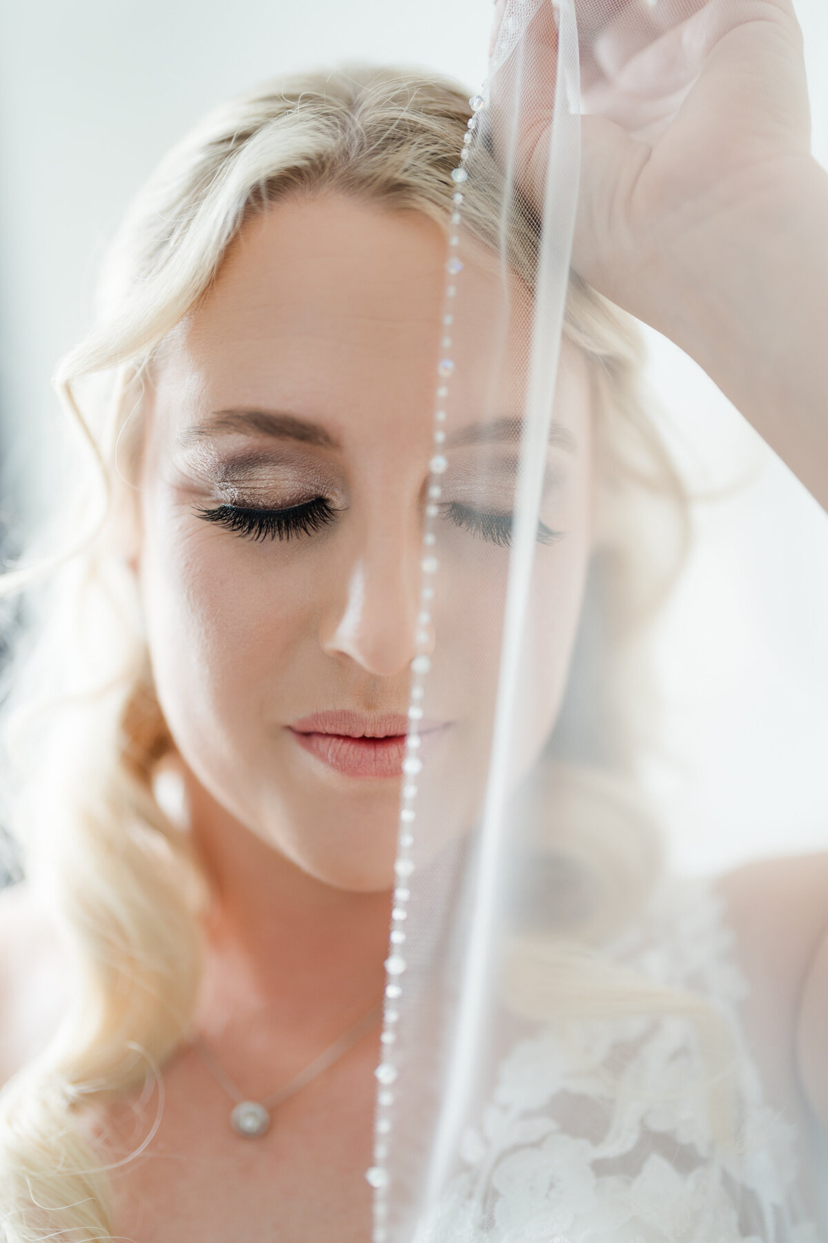 Bride veil photographs