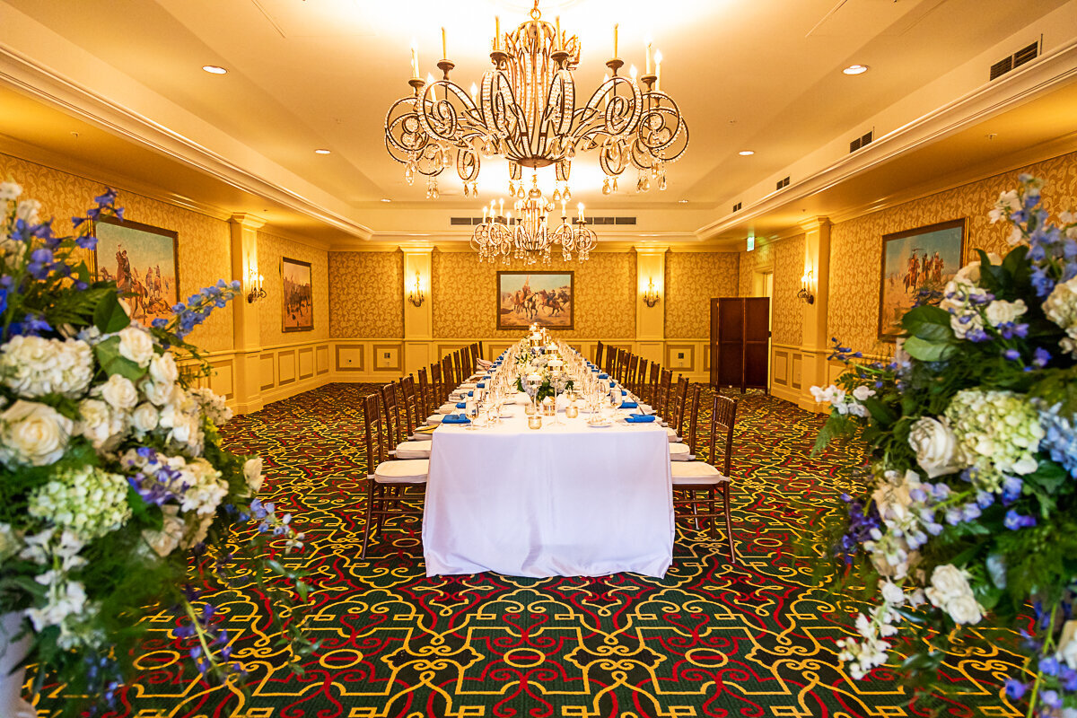 Photo of a Banquet Room at the Broadmoor Hotel, Colorado