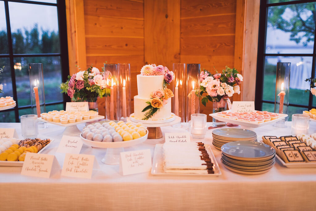 Lake House  Canandaigua Wedding Dessert Table_Verve Event Co. (1)
