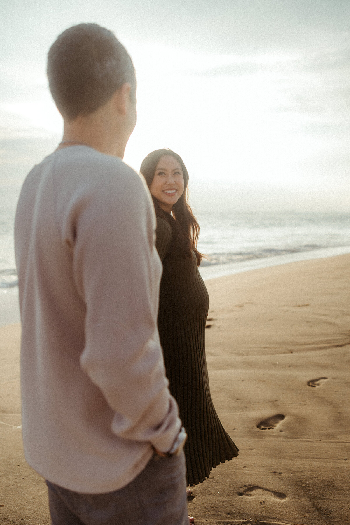 LA Beach Maternity Photography 8