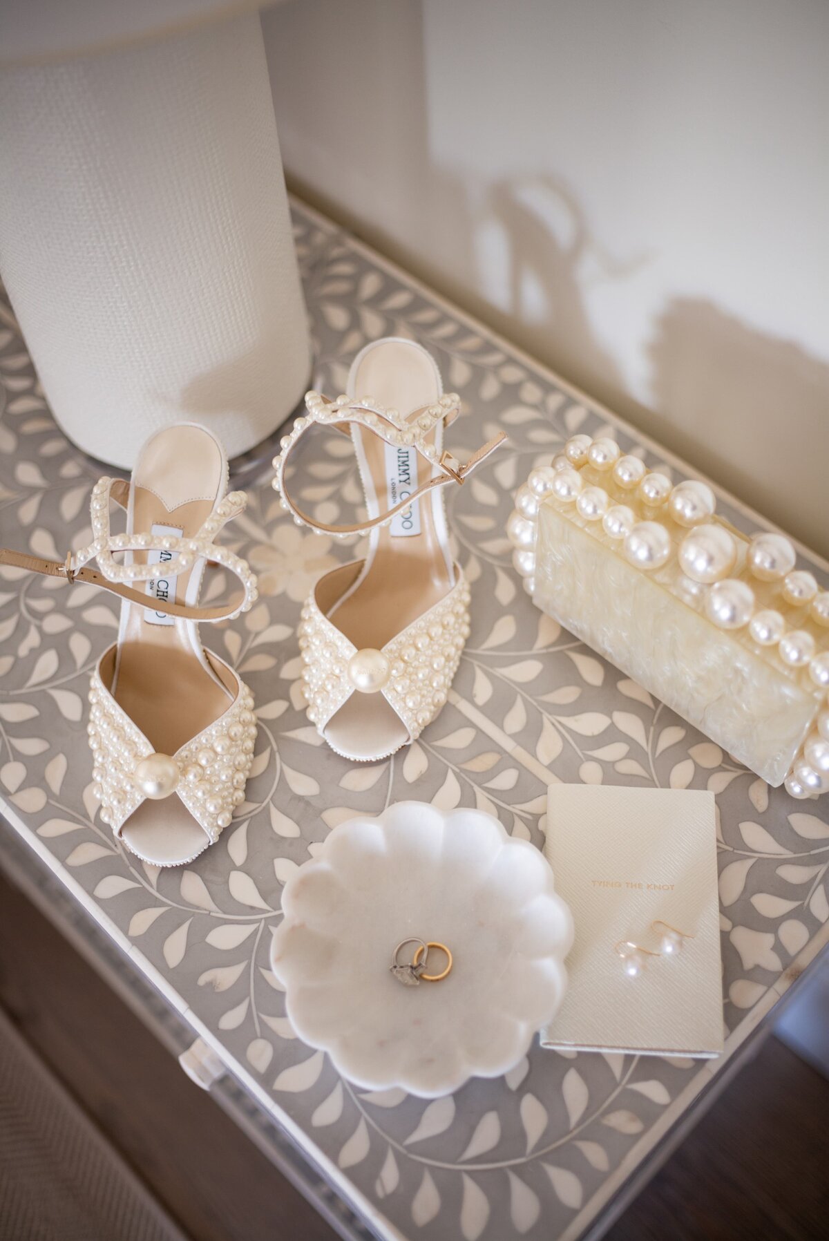Bridal Accessories Details Nantucket Estate Wedding