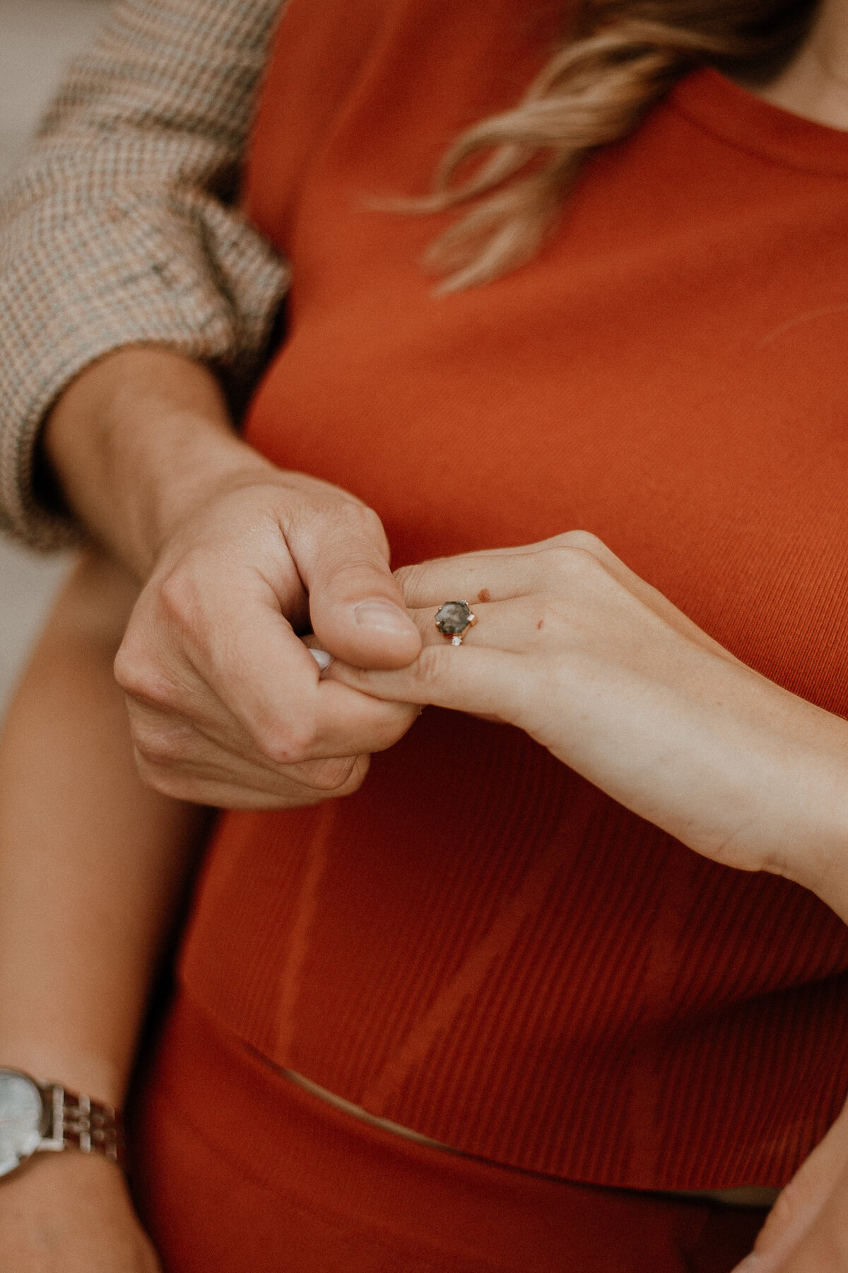 Romantic Engagement Shoot - Buffalo Bayou Park, Houston Texas-48