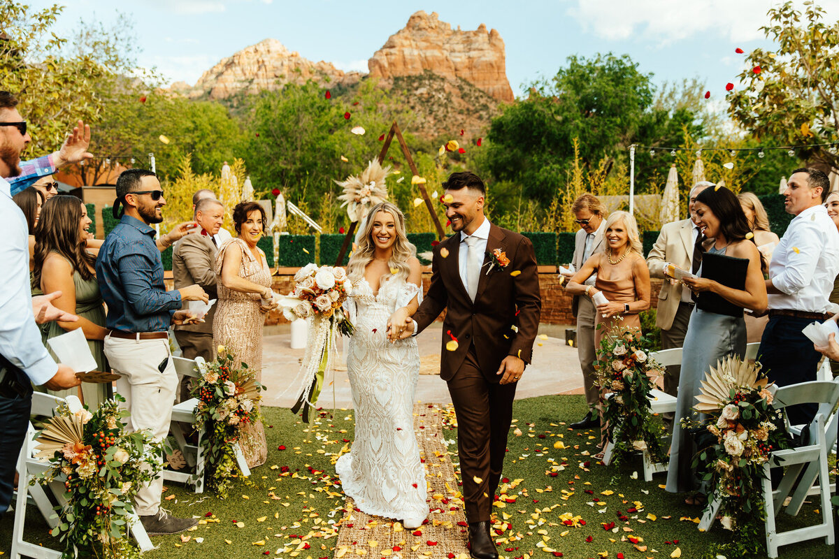 wedding at amara resort in sedona arizona