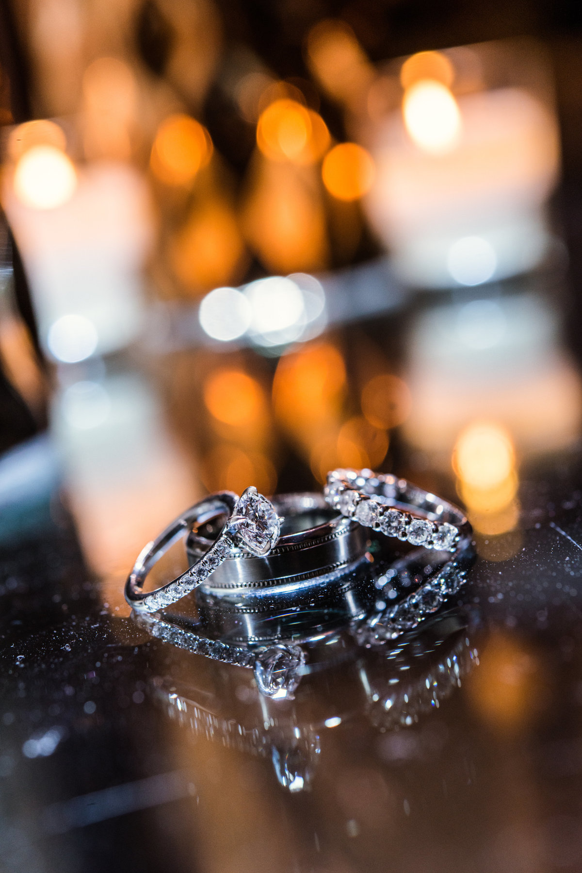 photo of wedding rings at Willow Creek Golf and Country Club