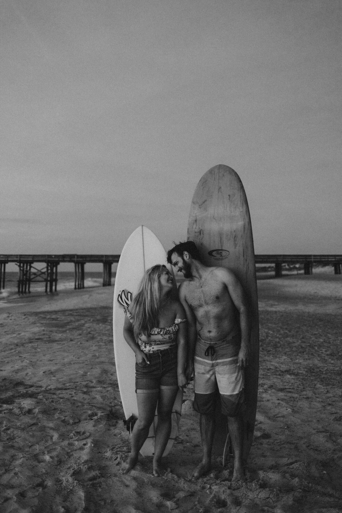 Amelia Island - Surf Couple Photoshoot-86