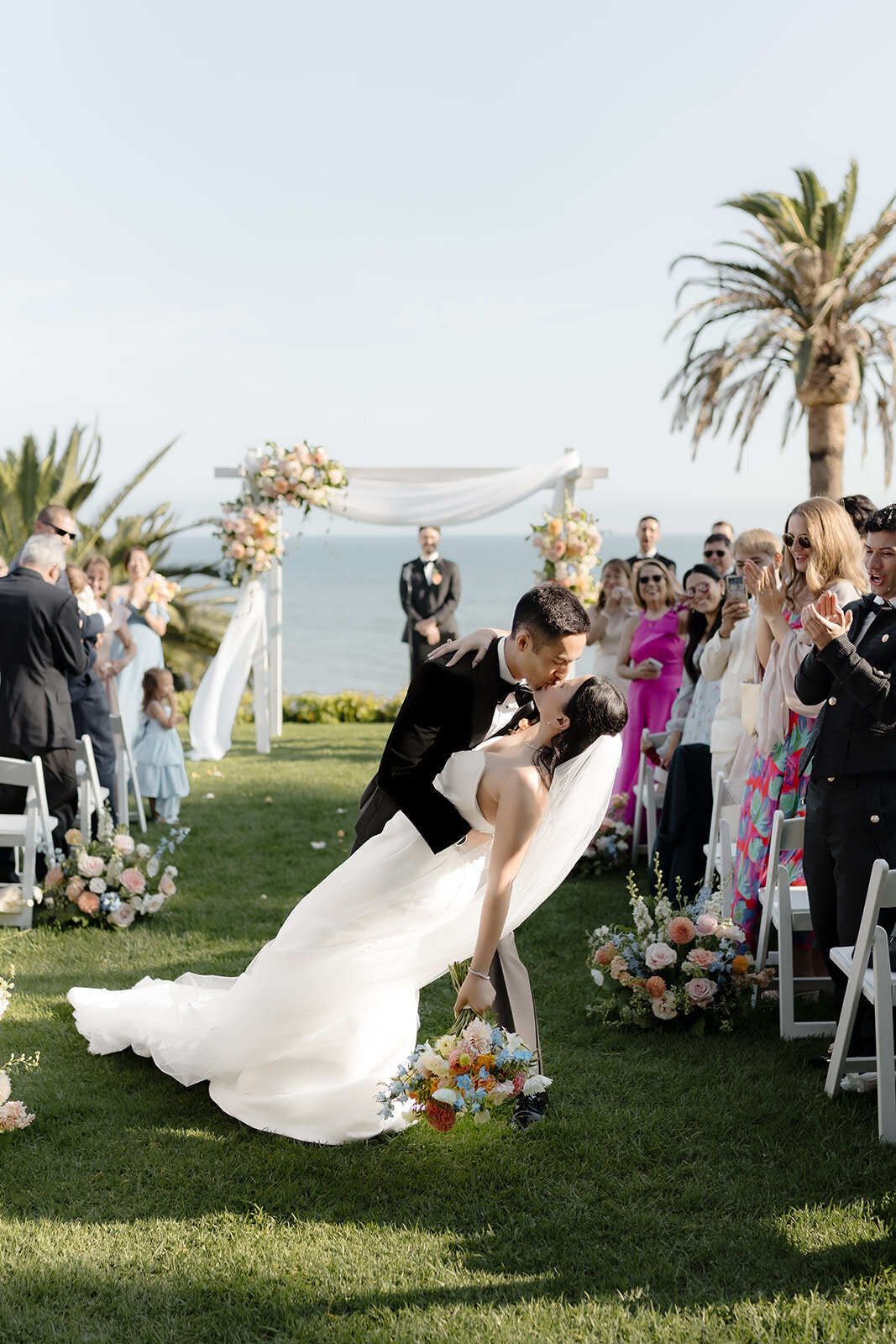 bel air bay club wedding  88