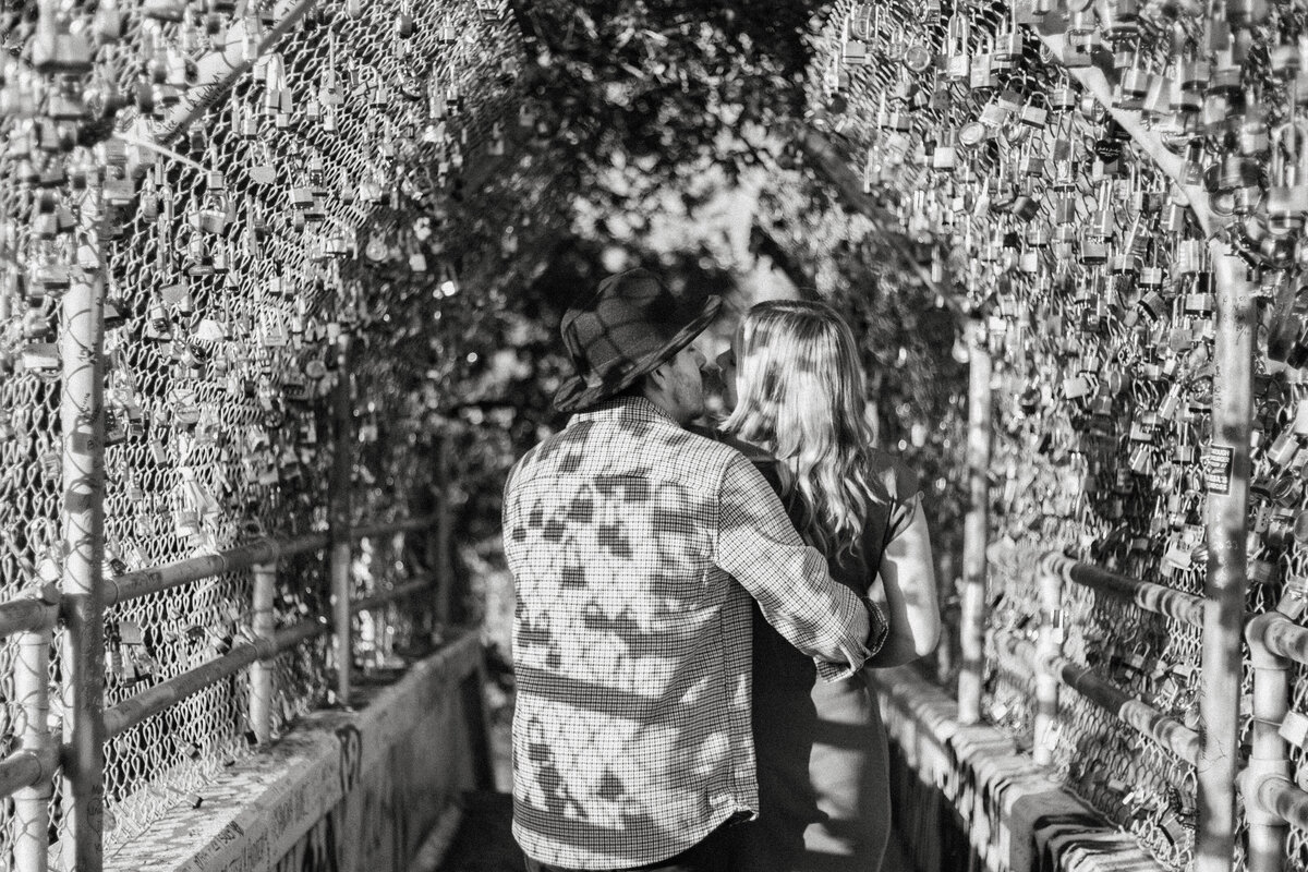 Romantic Engagement Shoot - Buffalo Bayou Park, Houston Texas-69