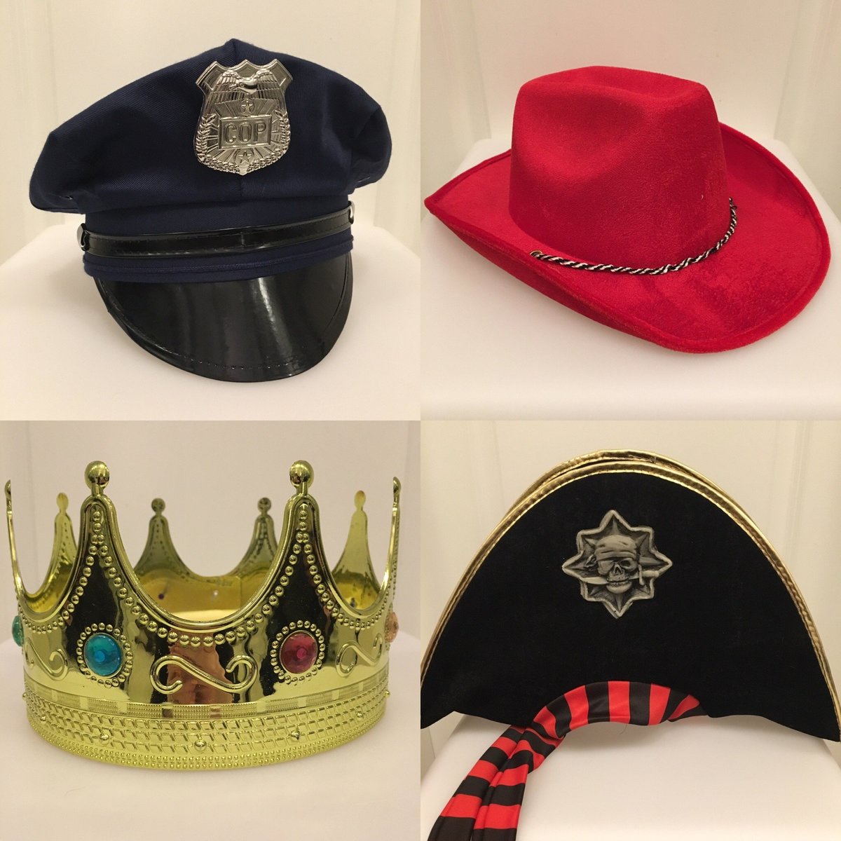crown-police-pirate-hats