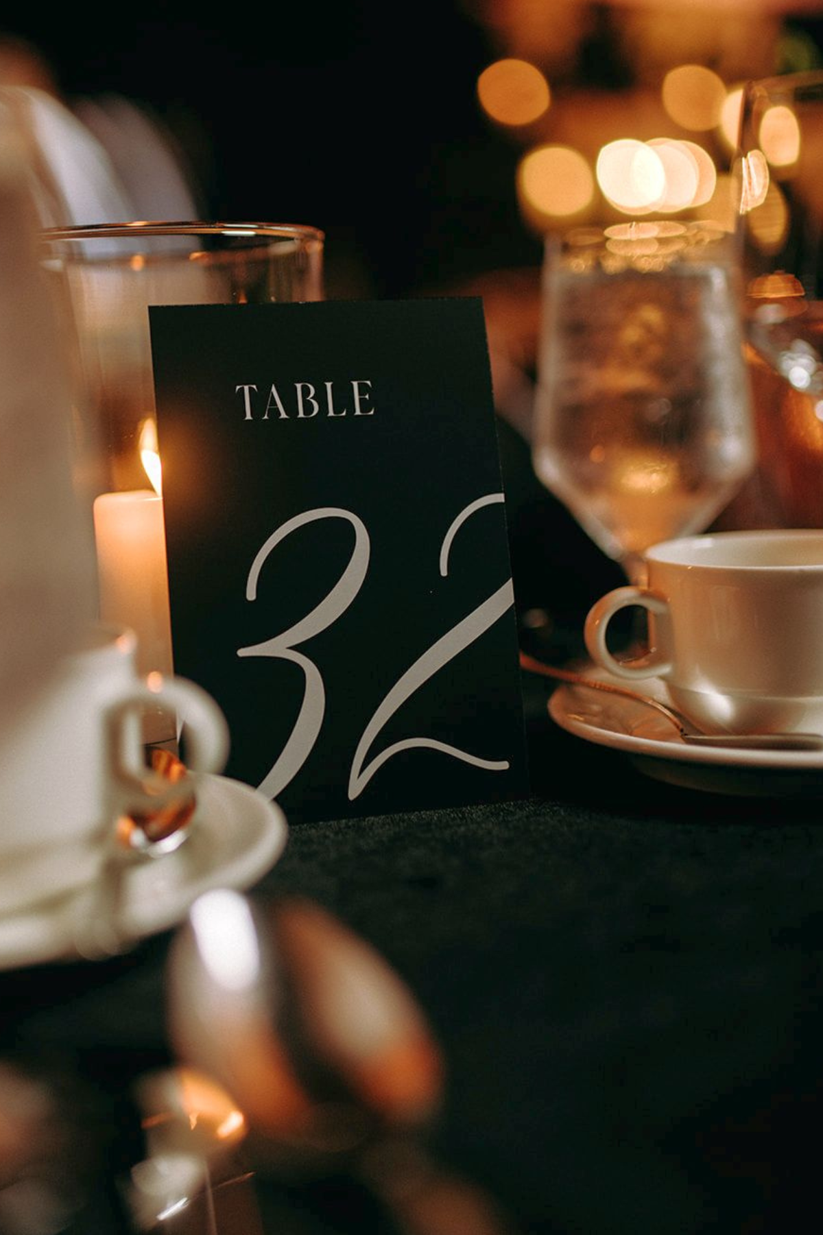black-white-gold-wedding-reception-stationery-table-number