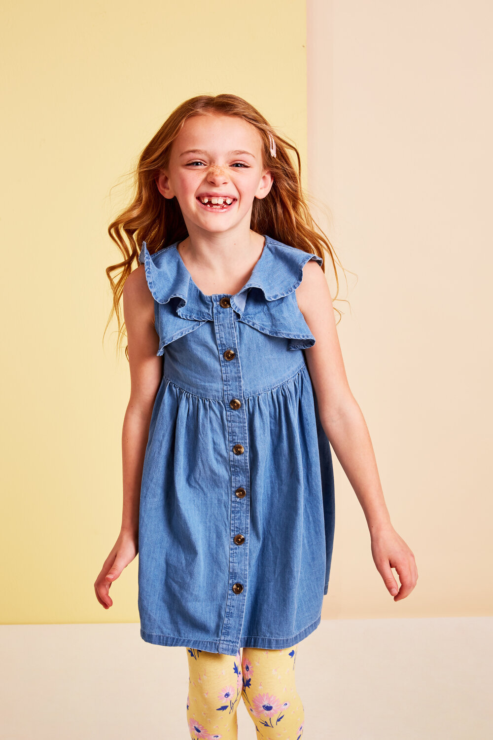 Greer Rivera Photography Kids Editorial Photoshoots Marin  Girl smiling in a dress