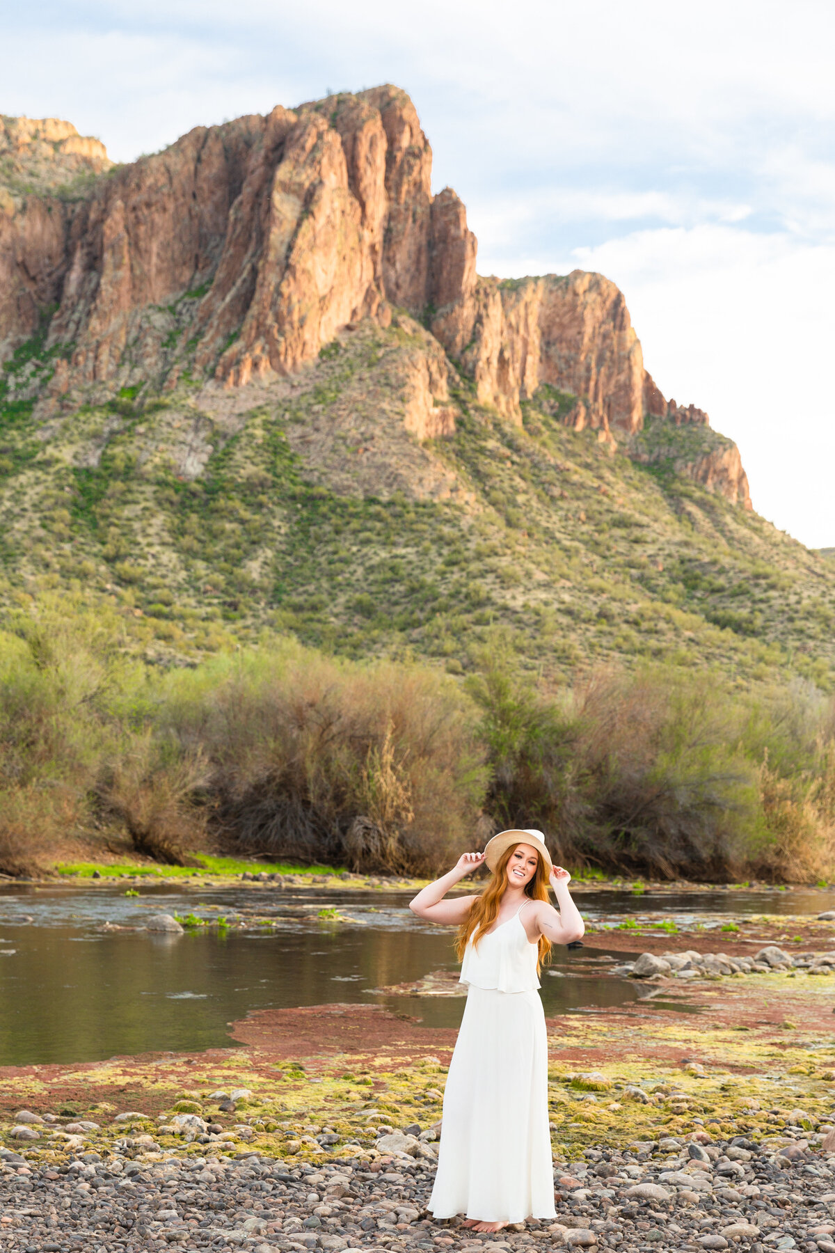 Senior Graduation Portrait Photographer - Arizona State University - Tonto National Forest - Bayley Jordan Photography