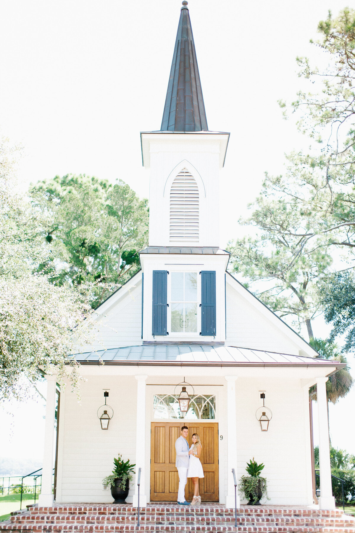 Palmetto Bluff Chapel Wedding and Engagement Photos