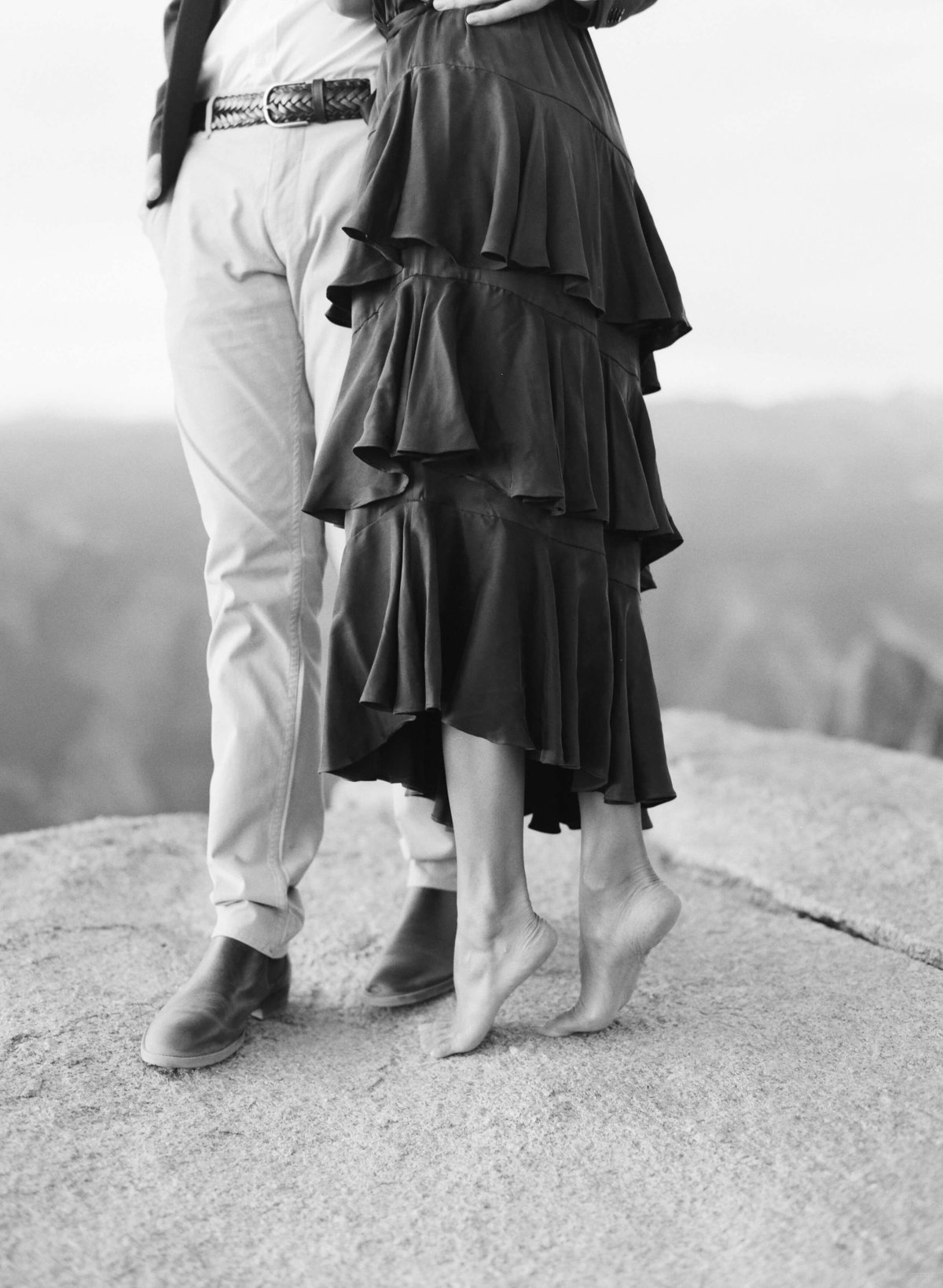 74-KTMerry-engagement-photography-couples-feet-Yosemite
