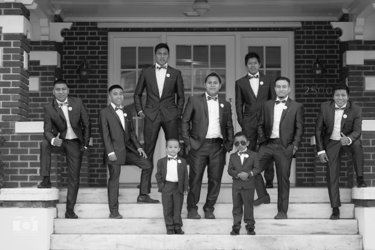 Groom Feat Groomsmen -1