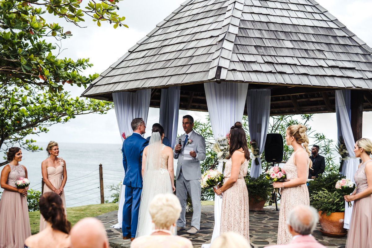 Cap Maison St Lucia Destination Wedding - 119