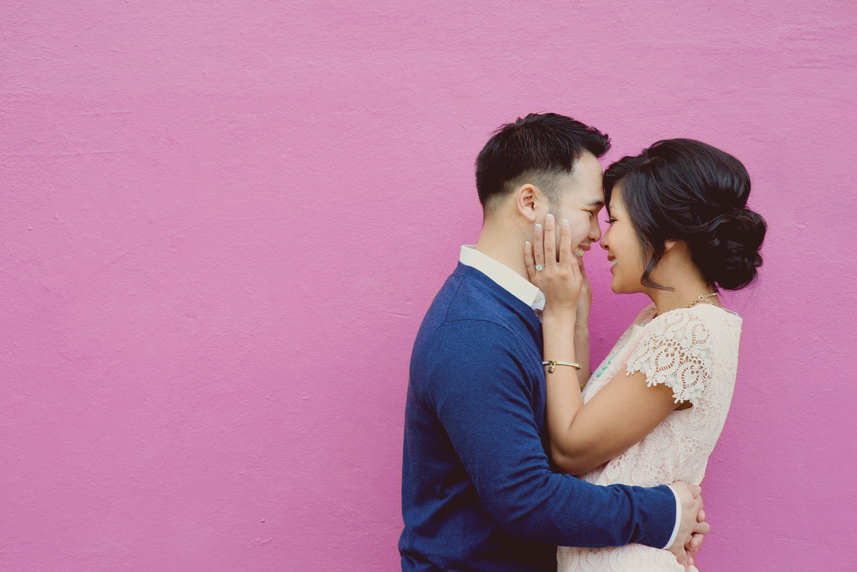 asian engagement session