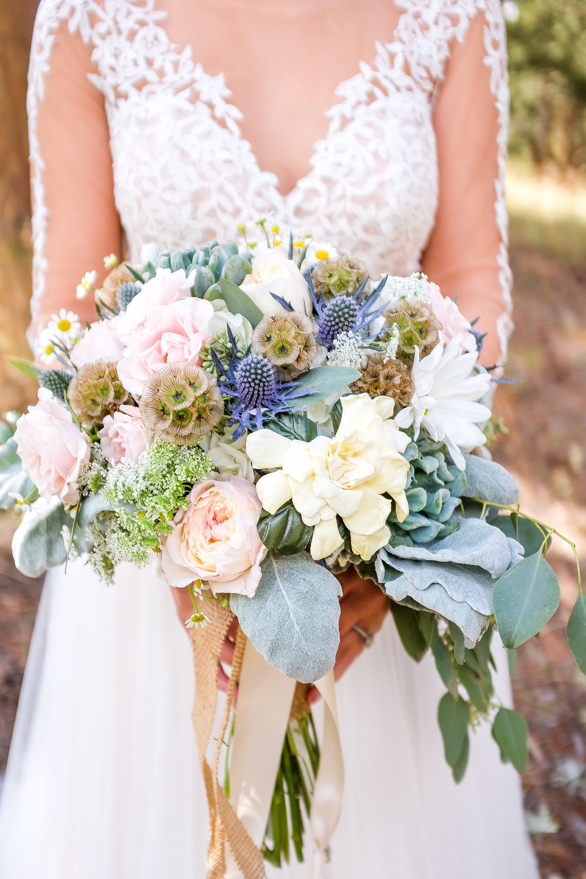 rustic style bouquet