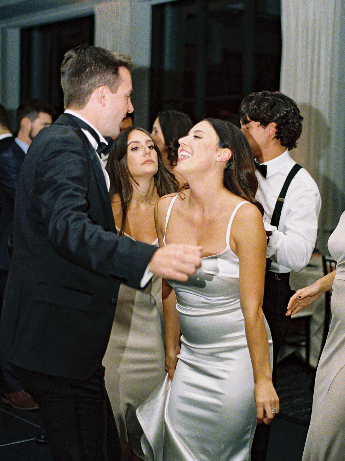 bride and groom dancing at hotel washington wedding