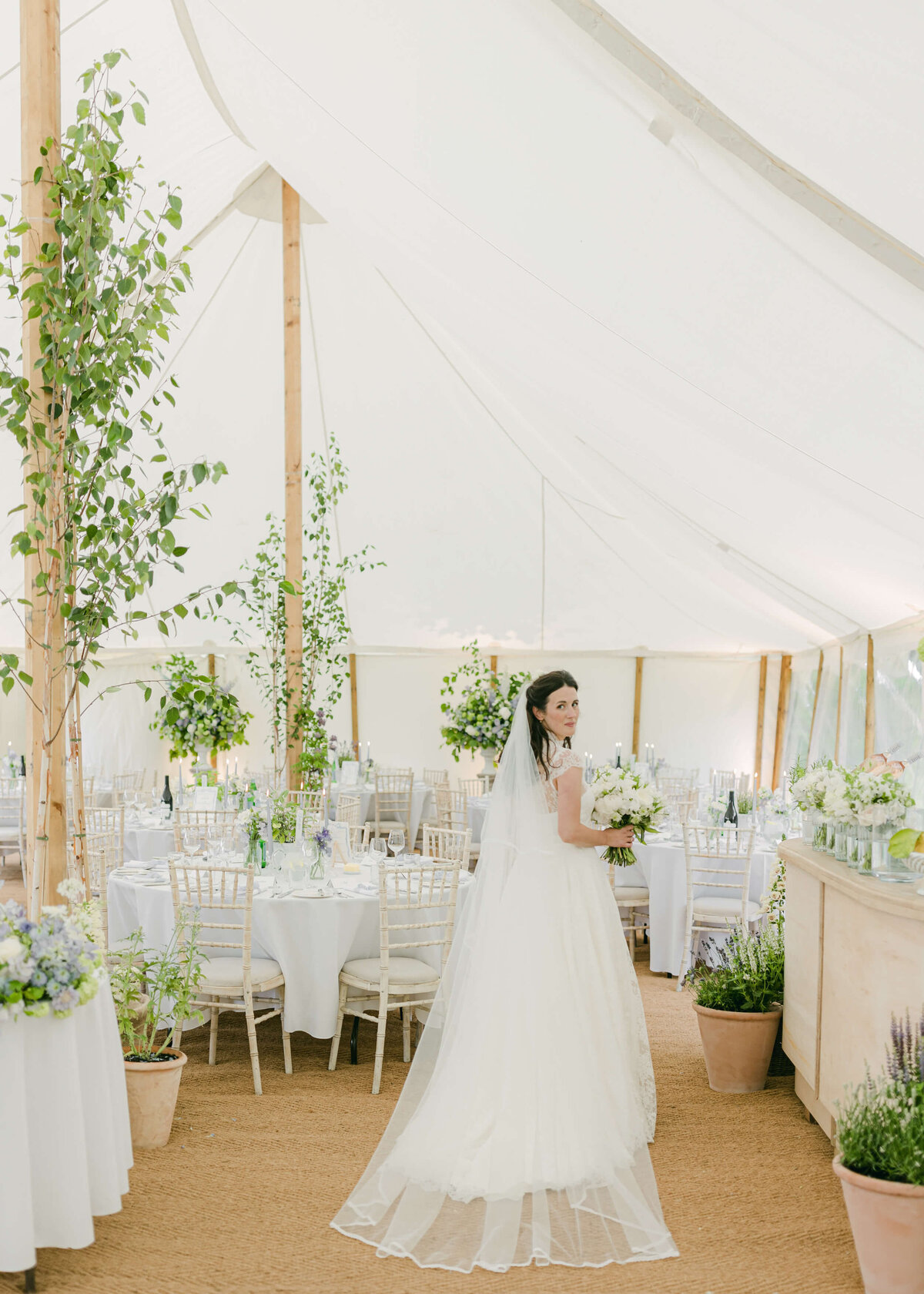 chloe-winstanley-weddings-wiltshire-hatch-house-english-country-marquee-bride