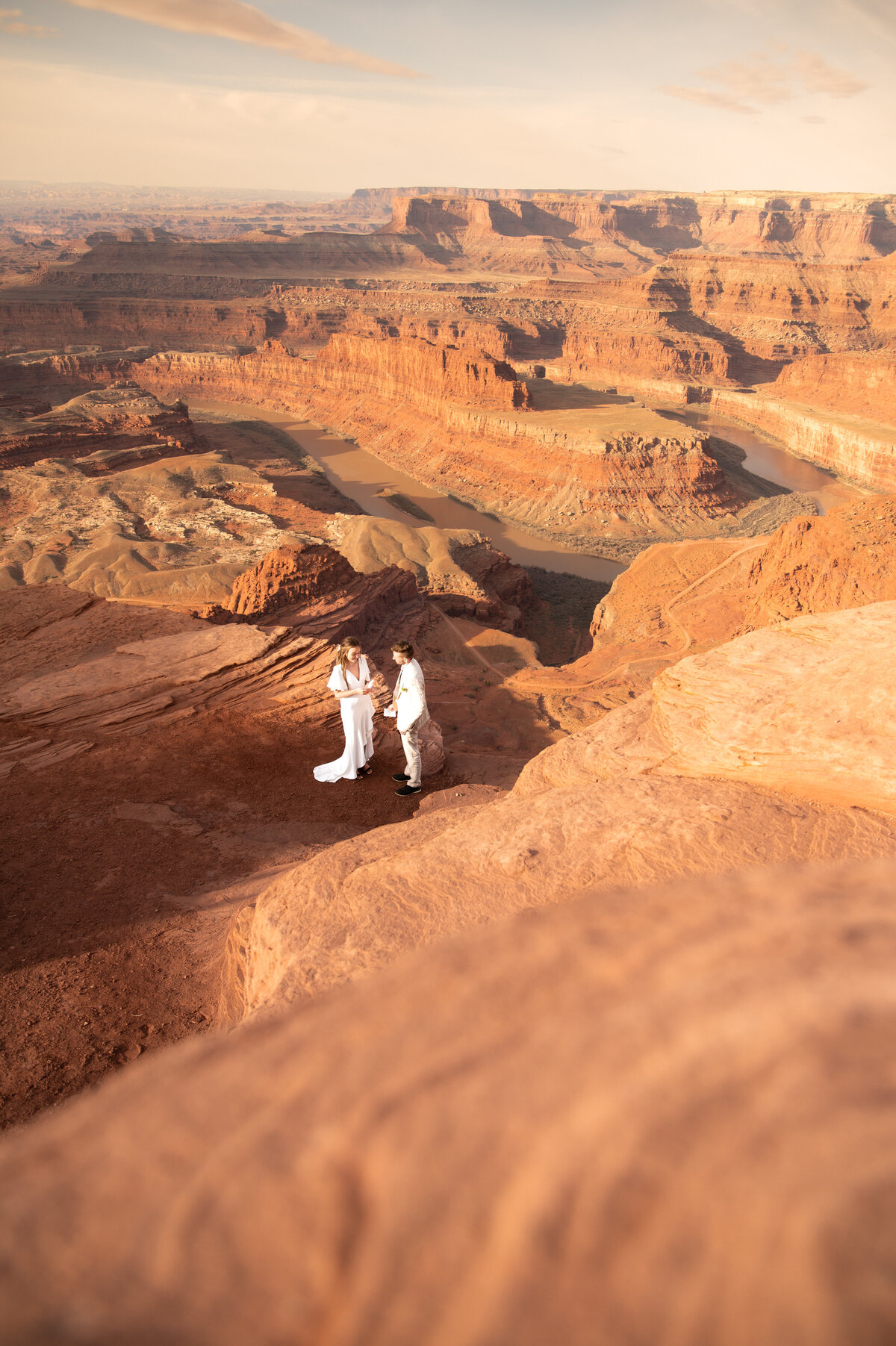 MOAB Utah Dead Horse State Park Elopement and Wedding Photographer