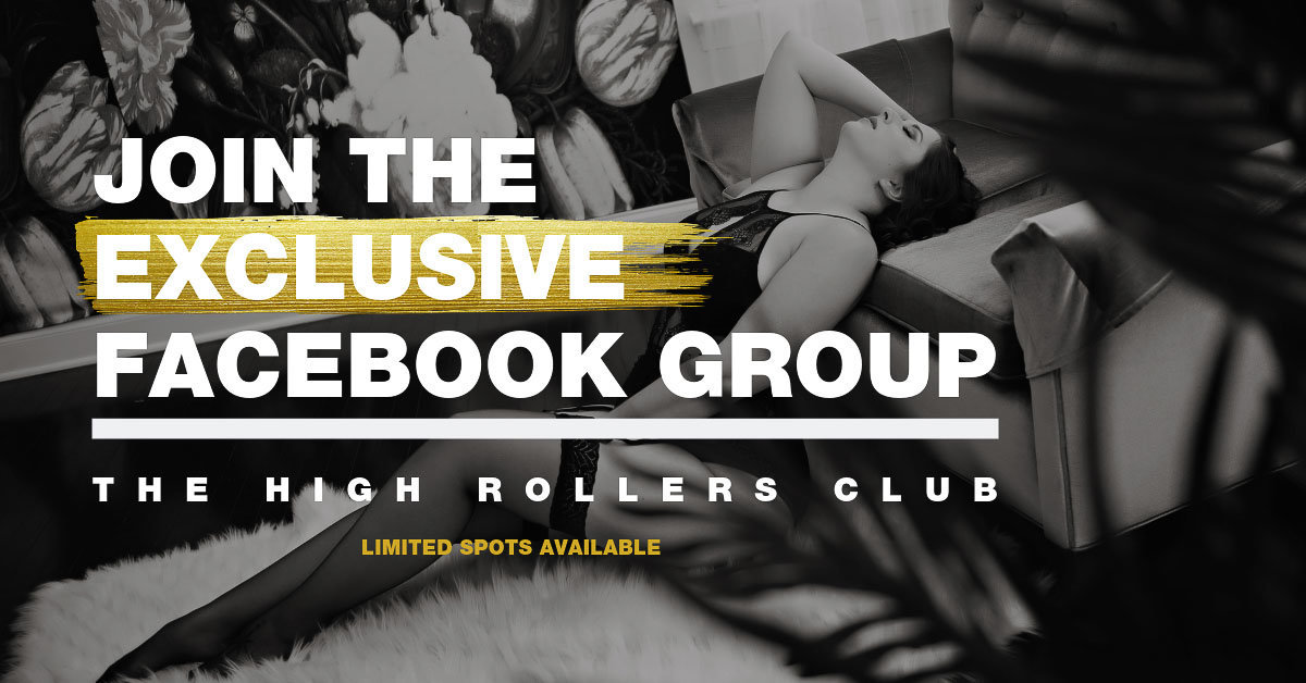 Join the Exclusive Facebook Group to the High Rollers Club