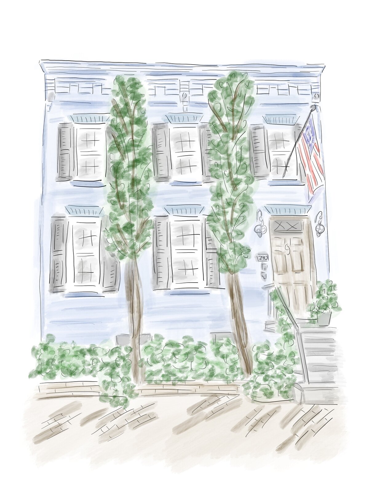 Georgetown_Blue_House