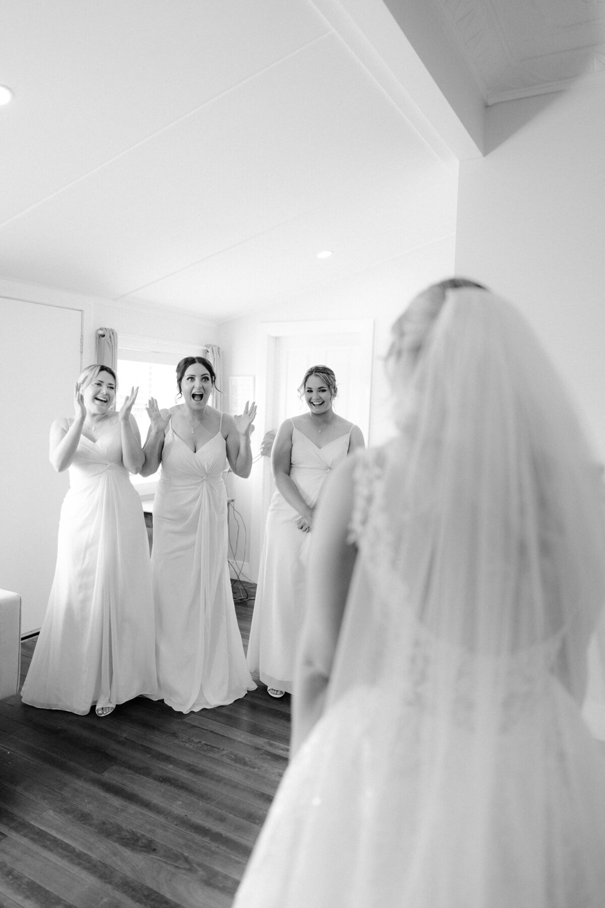 Bridemaids first look in Canberra